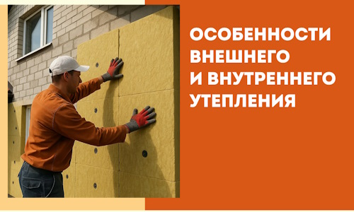 Какие особенности внешнего и внутреннего утепления в Прокопьевске
