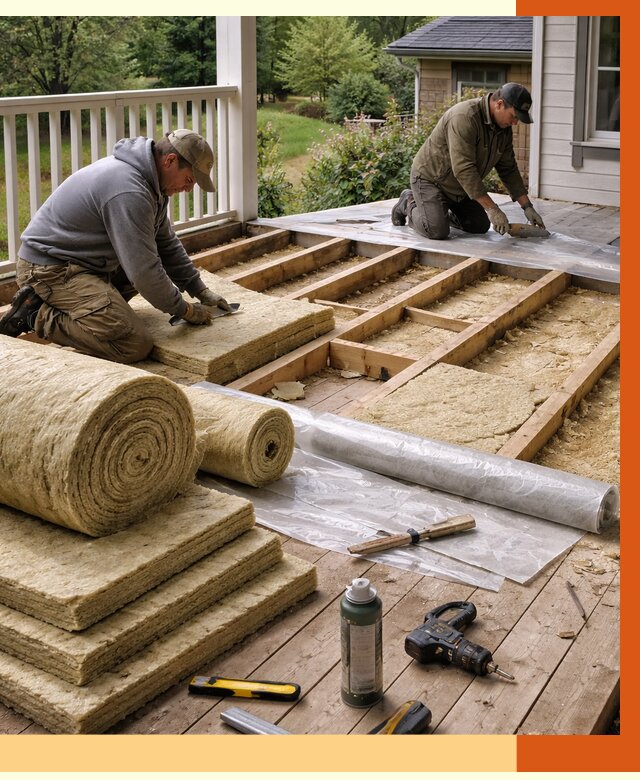 Утепление террасы в Прокопьевске от 4342 руб./м2 — утеплить террасу под ключ | ТепломастерПрк