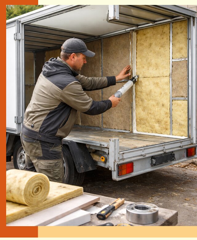 Профессиональное утепление прицепа в Прокопьевске для любых условий