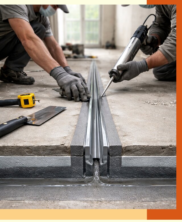 Гидроизоляция деформационного шва в Прокопьевске от 7753 руб. под ключ | ТепломастерПрк